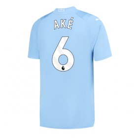 Manchester City Nathan Ake #6 Hemmakläder 2023-24 Kortärmad